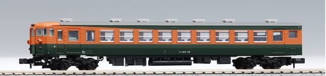 A0900 国鉄165系　急行アルプス　基本8両セット A0900 国鉄165系急行アルプス基本8両セット