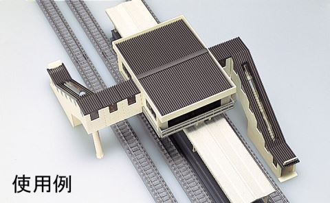 TOMIX 4033 鉄道模型 駅舎 総合ビル　限定品？ 橋上駅舎(近代型)｜製品情報｜製品検索｜鉄道模型 トミックス