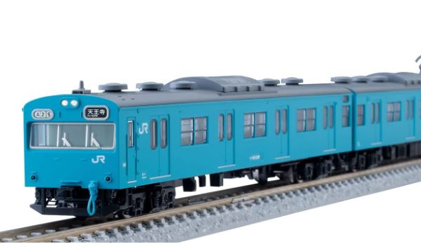 よんなな TOMIX 98495✖︎2 103系 黒サッシ スカイブルー TOMIX [98495] JR