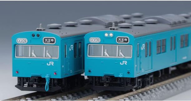 TOMIX トミックス JR 103系通勤電車（JR西日本仕様・黒サッシ・スカイ