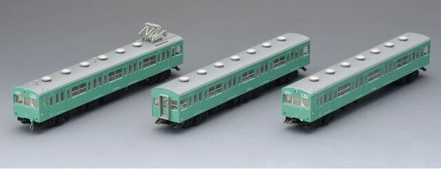 TOMIX トミックス 国鉄 103系通勤電車（初期型非冷房車・エメラルド