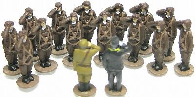 1/144ＡＦＶ 人形キット　日本軍航空兵２【YSK】【鉄道模型】【カラーレジン製】【情景模型】【Nゲージ】