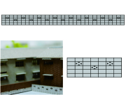 1/200建築模型ブロック塀