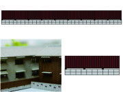 1/200建築模型ブロック塀