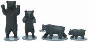 1/150 情景アクセサリー 熊セット【YSK】【鉄道模型】【カラーレジン製】【Nゲージ】【ネコポス可】