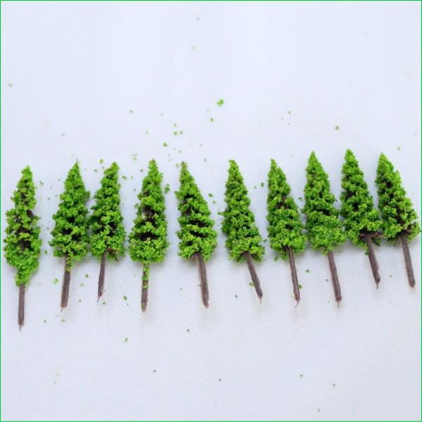 模型の樹木