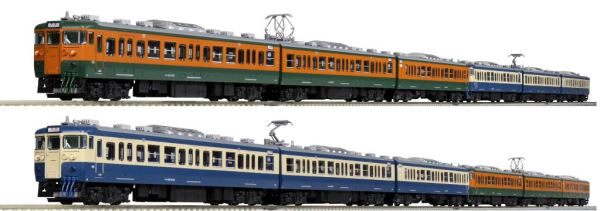 【特別企画品】KATO カトー　しなの鉄道115系 (湘南色/横須賀色) 6両セット　10-1572【Nゲージ】【鉄道模型】【車両】【セット品】