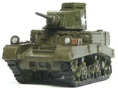 1/144ＡＦＶ 簡単キット　Ｍ３スチュアート【YSK】【鉄道模型】【カラーレジン製】【情景模型】【Nゲージ】【ネコポス可】