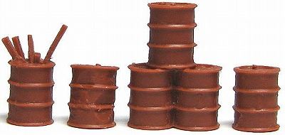 1/150 情景アクセサリー ドラム缶（茶）【YSK】【鉄道模型】【カラーレジン製】【Nゲージ】【ネコポス可】