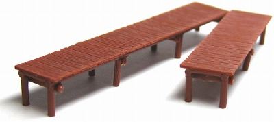 1/150 情景アクセサリー 桟橋【YSK】【鉄道模型】【カラーレジン製】【Nゲージ】【ネコポス可】