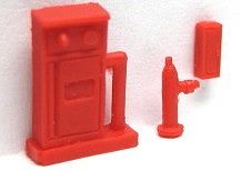 1/150 情景アクセサリー 消火栓【YSK】【鉄道模型】【カラーレジン製】【Nゲージ】【ネコポス可】