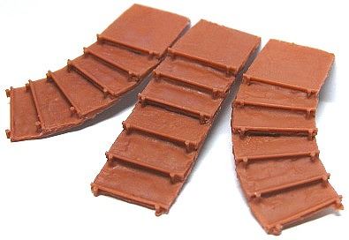 1/150 情景アクセサリー 丸太階段【YSK】【鉄道模型】【カラーレジン製】【Nゲージ】【ネコポス可】