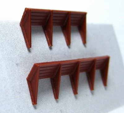 1/150 情景アクセサリー 土砂よけＢ【YSK】【鉄道模型】【カラーレジン製】【Nゲージ】【ネコポス可】