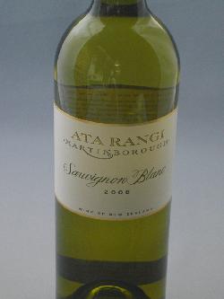 アタ ランギ ソーヴィニヨン ブラン S‘08 （ニューシ゛ーラント゛）[029]