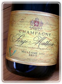 セルジュ マチュー ブラン ド ノワール ミレジメ‘０２