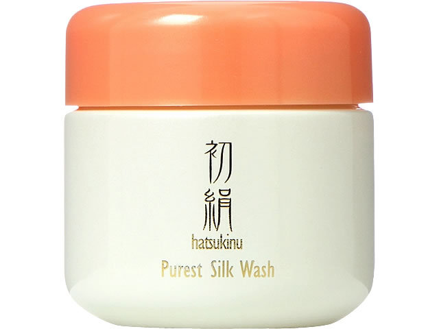 初絹 ピュアレストシルクウォッシュ 界面活性剤不使用で泡のたたない シルク原料を80 以上配合した洗顔