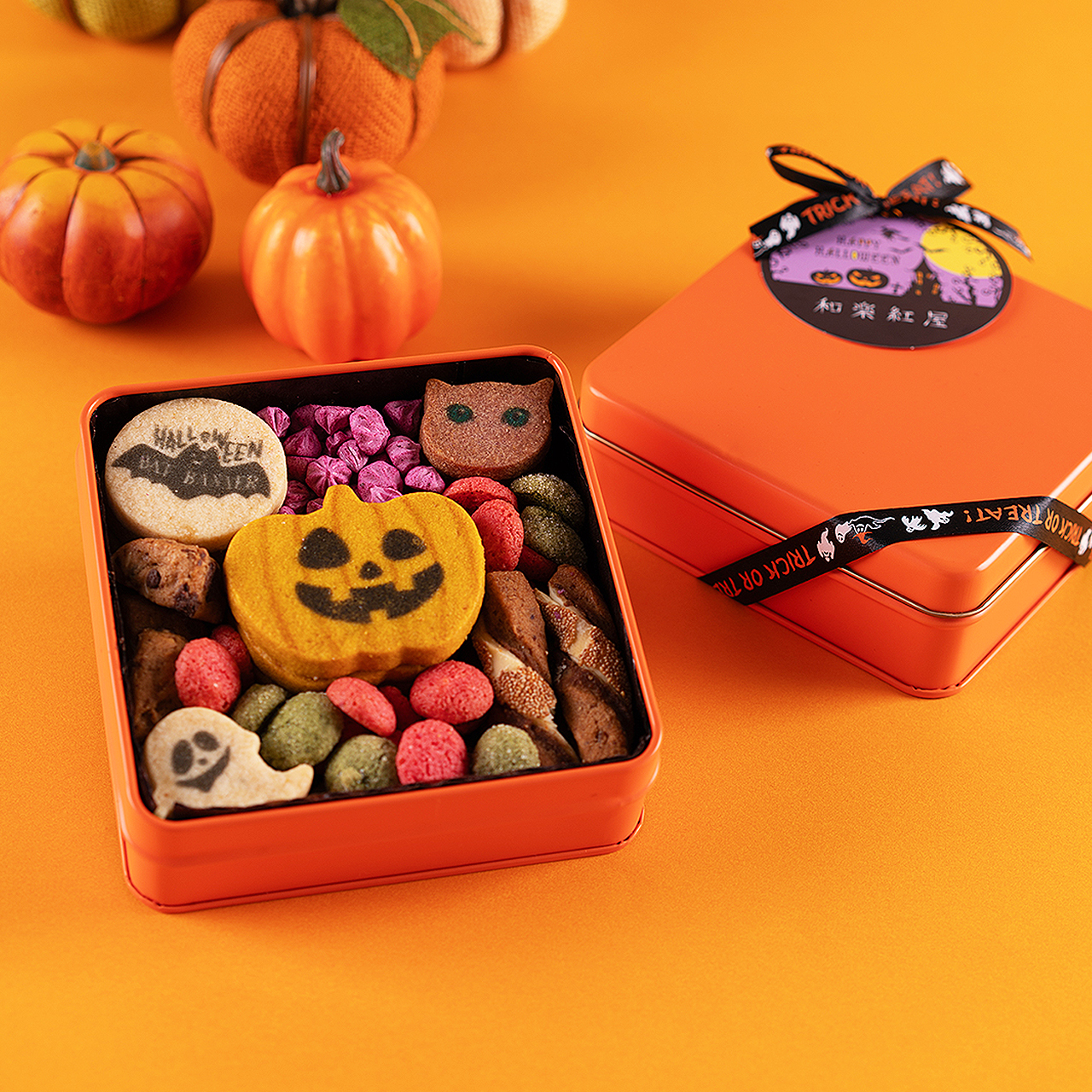 ラムリ 缶バ 23個 ハロウィン ハロウィンギラギラ缶バッジ | めんだこラボのお店