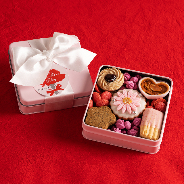 【2026母の日ギフト】紅屋のクッキー缶 彩花