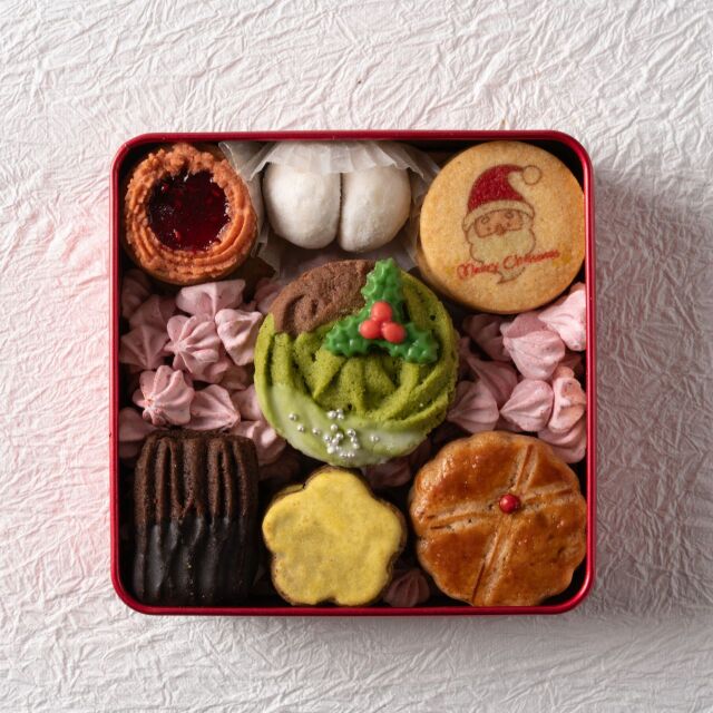クッキーページ 2025Xmas 紅屋のクッキー缶