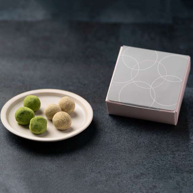 【2026chocolate collection】熟成トリュフ　6粒入 （抹茶・ほうじ茶）※冷蔵配送