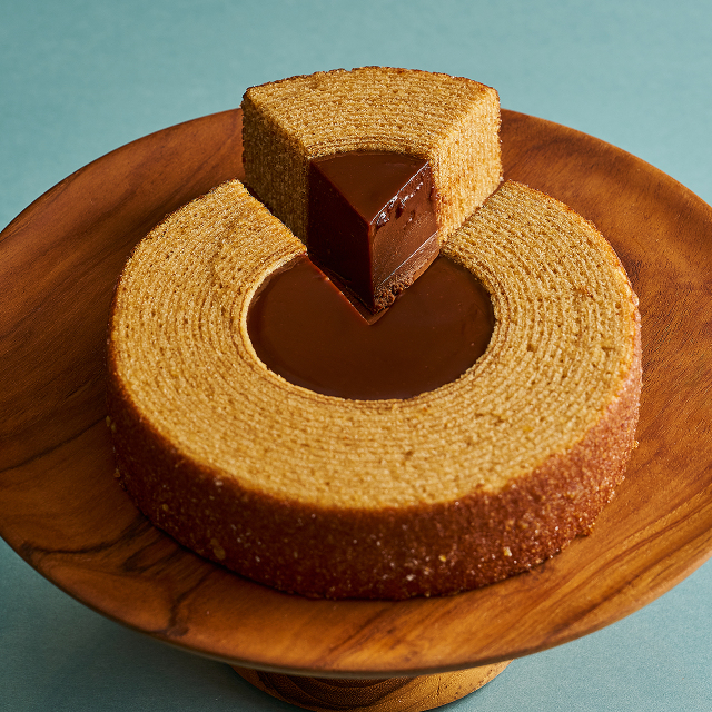 【2026chocolate collection】のと栗オレンジショコラバウム (ガナッシュタイプ)