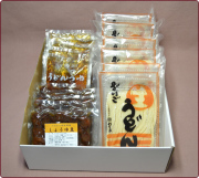 ざいご生うどん（12人前）・しょうゆ豆詰め合わせ