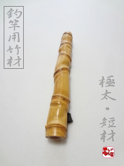 竹極太短材｜楽しい和竿作りショップ釣具のkase