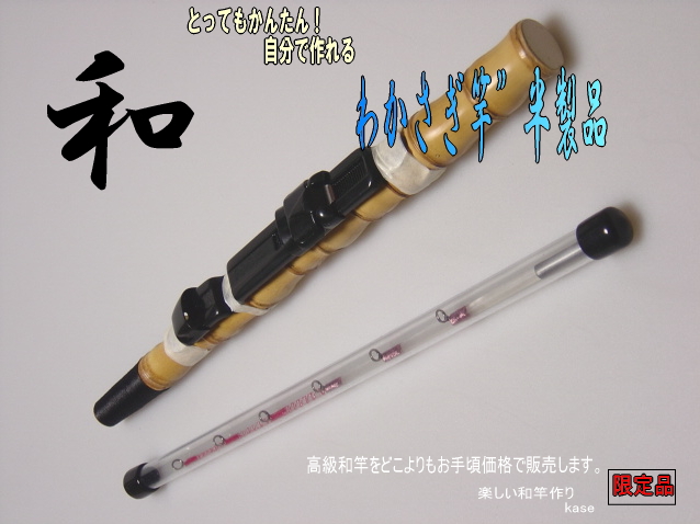 【限定】＜和竿組み立て商品＞わかさぎ竿用扁平穂先タイプ【商品番号NO1】