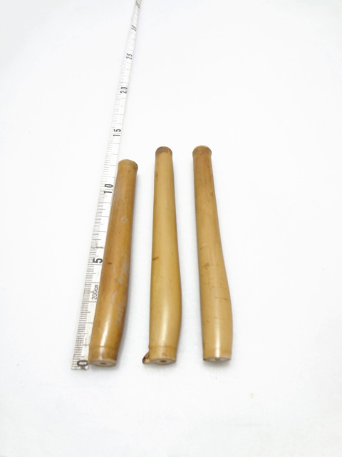 小物製作用【工芸品・釣具】らっきょう竹単体3個セット【商品
