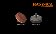 JUSTACE・エンドキャップウッド リング使用