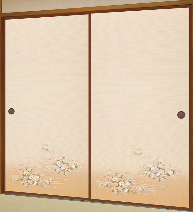 消臭・抗菌機能付き襖紙　KS-9