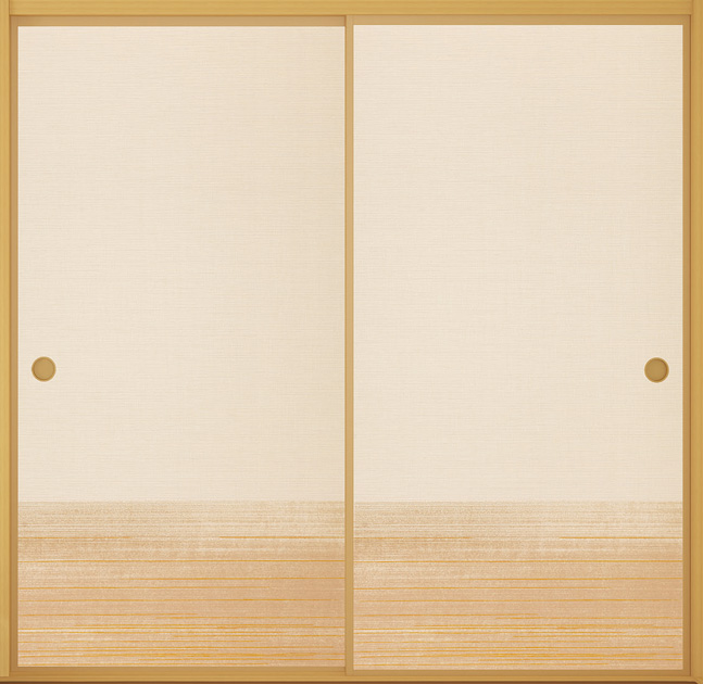 消臭・抗菌機能付き襖紙　KS-12