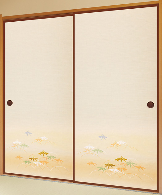 消臭・抗菌機能付き襖紙　KS-13