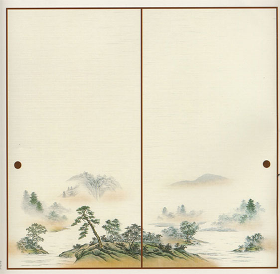 ふすま張替え　紙