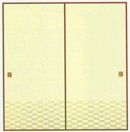 幅広和紙ふすま紙　I-901