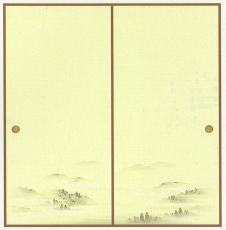 幅広和紙ふすま紙　I-902 ２枚１組　