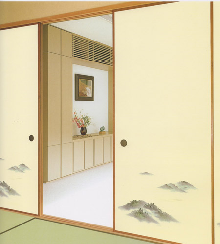 襖紙(ふすま紙)
