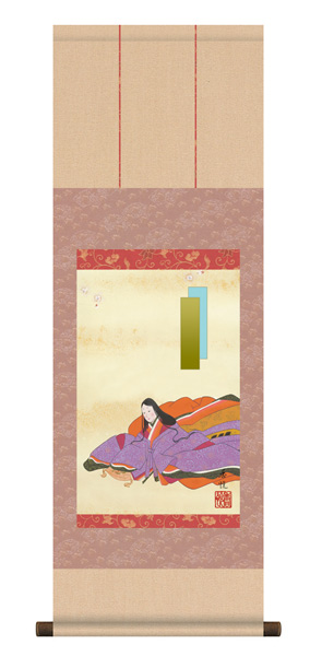 おひな様(お雛様)　掛け軸
