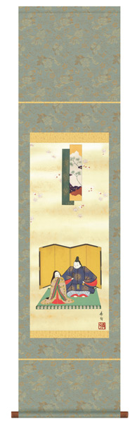 おひな様(お雛様)　掛け軸