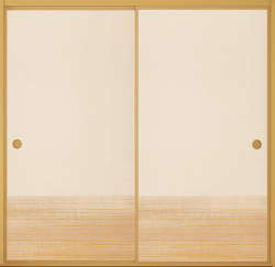 消臭・抗菌機能付き襖紙　KS-12