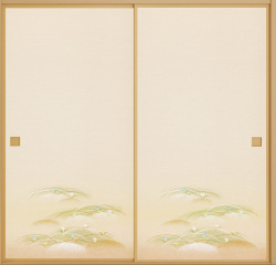 消臭・抗菌機能付き襖紙　KS-15