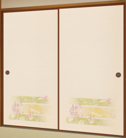 消臭・抗菌機能付き襖紙　KS-20