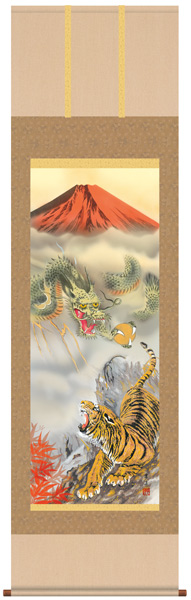 掛け軸　龍