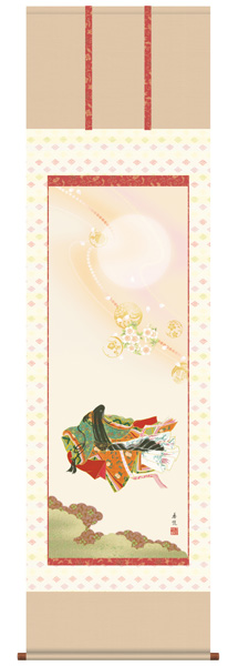 おひな様(お雛様)　掛け軸