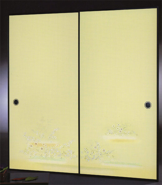 織物ふすま紙　SJ-181　2枚1組