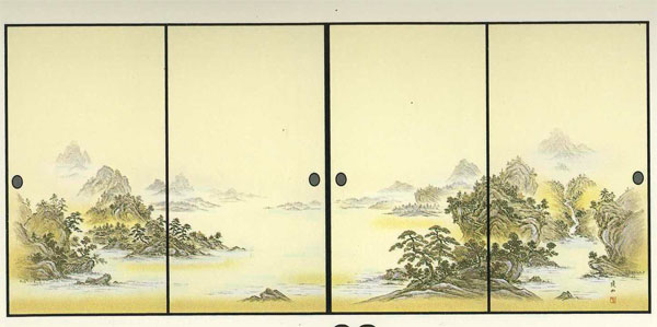 高級織物ふすま紙　S-912