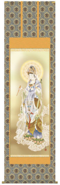 南無阿弥陀仏 掛軸 和紙 仏事用掛軸(南無阿弥陀仏) 50％off～販売・通販 和紙苑