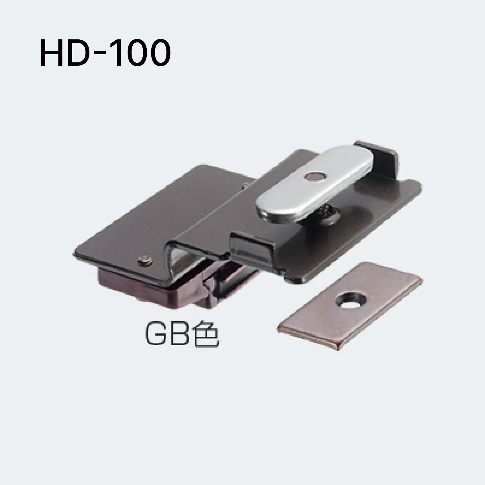 アトムリビンテック HD-100 GB 折戸+開き戸用 戸当りキャッチ　【送料別】