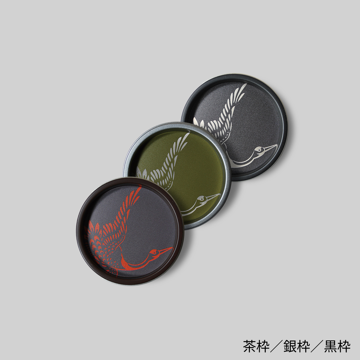 【送料無料】華引手　丸型　鶴　hn-d-001　谷元フスマ工飾株式会社　※（　１枚当たり　）の金額です　（ふすまの材料/ふすま/襖/引き手/取っ手/襖の引手/ふすまの引手/ふすまの手をかけるところ/ふすま 引手 おしゃれ）