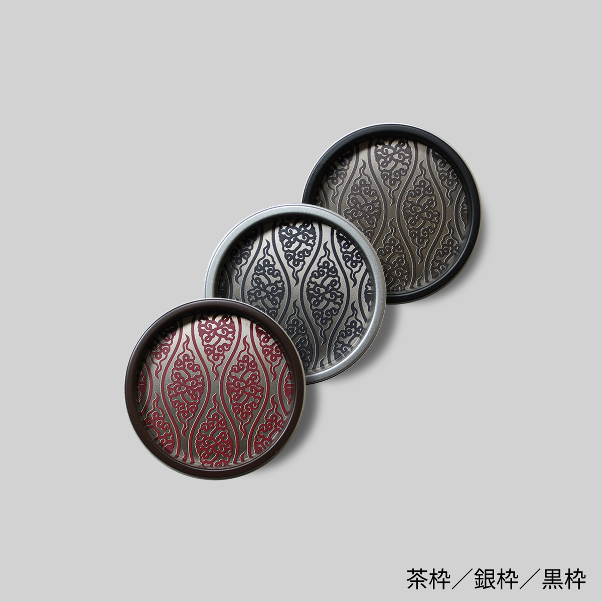 【送料無料】華引手　丸型　雲立涌　hn-m-001　谷元フスマ工飾株式会社　※（　１枚当たり　）の金額です　（ふすまの材料/ふすま/襖/引き手/取っ手/襖の引手/ふすまの引手/ふすまの手をかけるところ/ふすま 引手 おしゃれ）